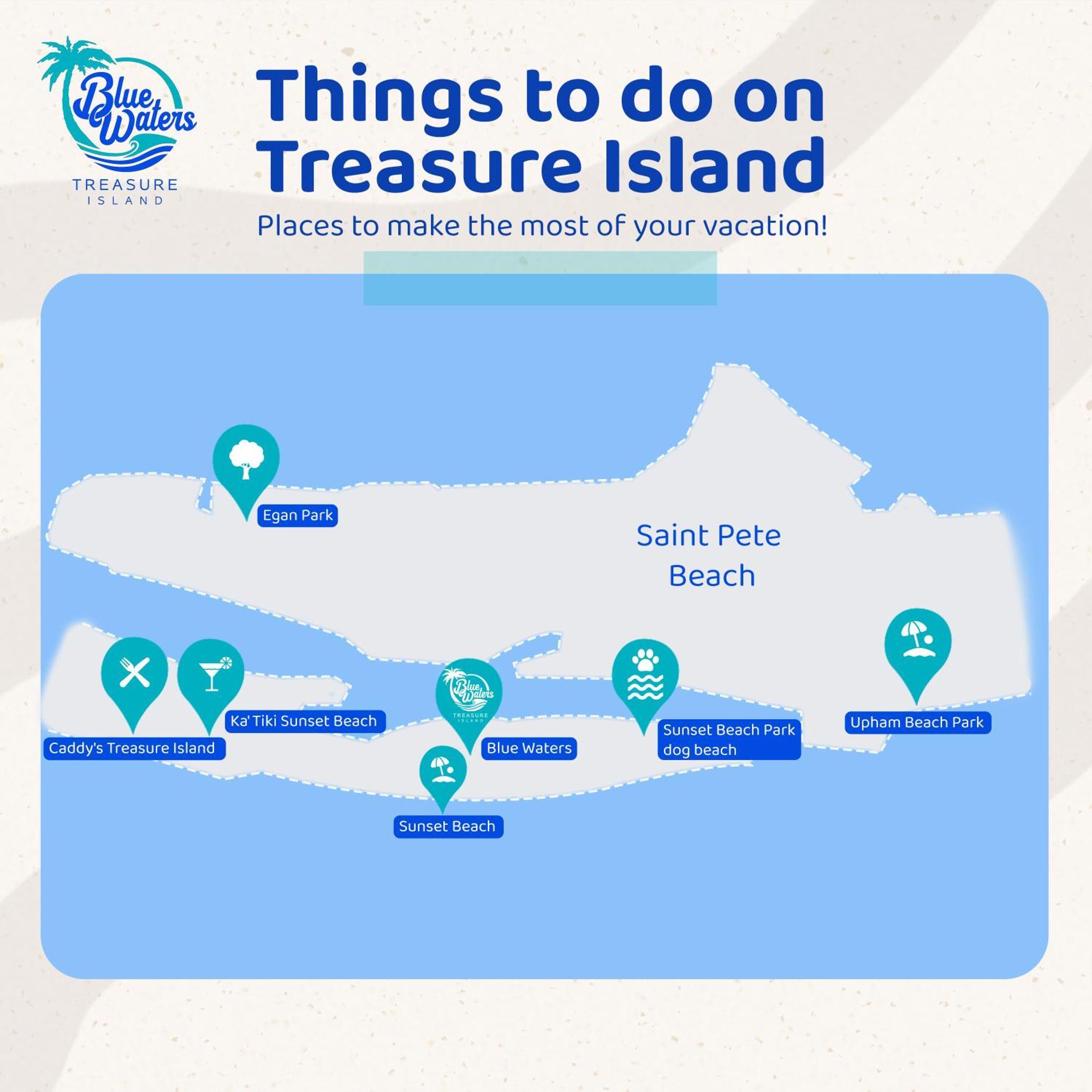 Blue Waters Treasure Island Hotel ภายนอก รูปภาพ
